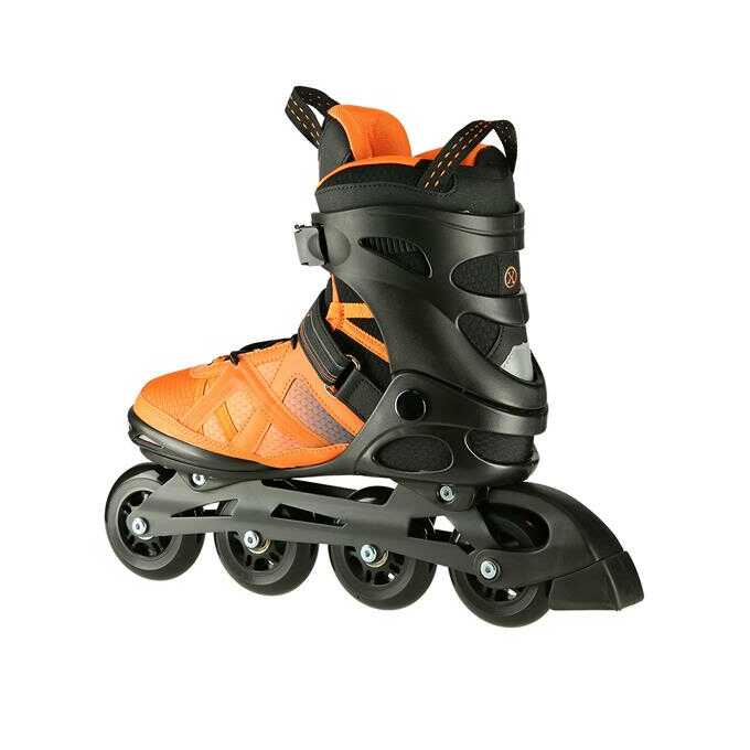 NA14112 CZARNO-POMARAŃCZOWY ROZM. 38 ŁYŻWOROLKI NILS EXTREME